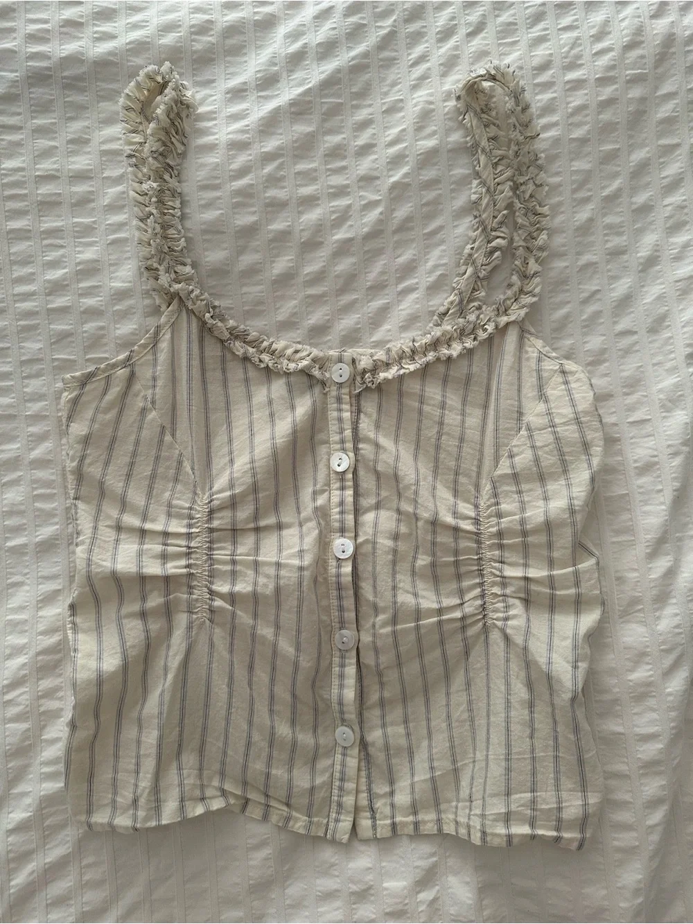 Deiji Studios Ruffle Button top - Picture 4 of 6